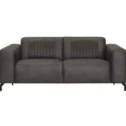 Outlet HomingXL 3 zitsbank - Bolero - leer Kentucky antraciet 01
