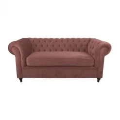 Sale Dutch by HomingXL 2 zitsbank - Giethoorn - Kronos fluweel roze 29