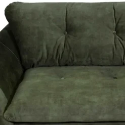 Bo Lundgren 3 zitsbank - Kuddar - velours Adore Hunter groen 156