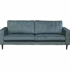 Hot Bo Lundgren 3 zitsbank - Linje - velours Adore blauw 158