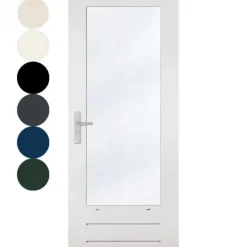 Best Austria Achterdeur - Massief Merbau - 1440 - Voorbehandeld creme wit