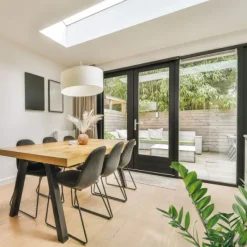 Sale Austria Achterdeur IsoTherm 1400 - Outdoor 40 stomp voorbehandeld grijs - Borstwering 40 cm