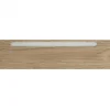 Outlet Bo Lundgren Afwerklijst onderkant - Ledstrip helder wit - Örebro Grijs Eik - 140 x 5,5 cm