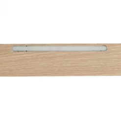 Online Bo Lundgren Afwerklijst onderkant - Ledstrip warm wit - Kristianstad Zand Eik - 140 x 5,5 cm