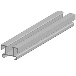 Online Aslon systems Balk aluminium Basic 3,5 x 2,3 cm (4 mtr)