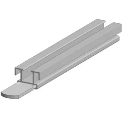 Online Aslon systems Balk aluminium Basic 3,5 x 2,3 cm (4 mtr)