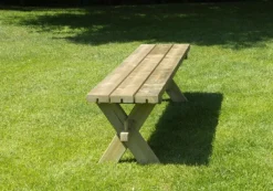 Plus Danmark Bank vuren geimpregneerd - Nostalgi 38 x 177 x 44 cm