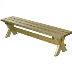 Plus Danmark Bank vuren geimpregneerd - Nostalgi 38 x 177 x 44 cm