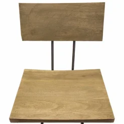 Clearance I-Catchers Barkruk hout&metaal - Zithoogte 65 cm