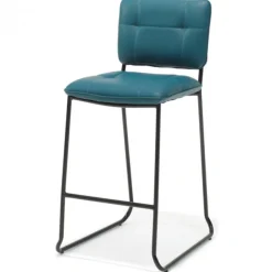 Best Bo Lundgren Barkruk Milaan - leer Vintage petrol