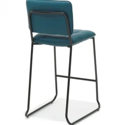 Best Bo Lundgren Barkruk Milaan - leer Vintage petrol