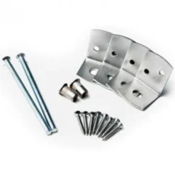 Clearance HomingXL Beslagset tbv betonpaal 8,5 x 8,5 cm - RVS (4 stuks)