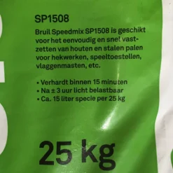 New Bruil Beton speedmix voor tuinpalen 25 kg