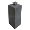 Outlet TrendHout Betonpoer glad (17 x 17 x 58 cm) incl. RVS stelanker