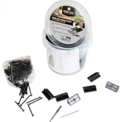 Best PrimeDeck Bevestigingsclips kunststof antraciet incl schroeven (5 m2)