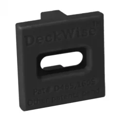 Outlet Deckwise Bevestigingsclips RVS zwart KD incl schroeven (100 stuks)