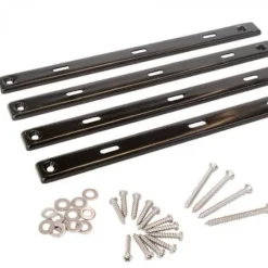 Clearance Elephant Bevestigingsprofielen zwart tbv planken massief schuin - blinde verwerking (50 stuks)