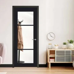 Clearance Svedex Binnendeur - Front - FR515 - Hoogwaardig afgelakt zwart