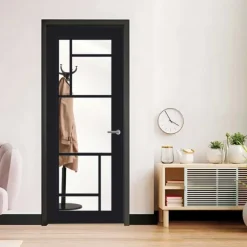 Clearance Svedex Binnendeur - Front - FR509 - Hoogwaardig afgelakt zwart