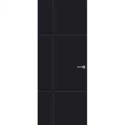 Hot Svedex Binnendeur - Front - FR551 - Hoogwaardig afgelakt zwart