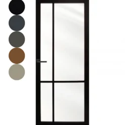 Discount Austria Binnendeur - Nero Legno - Asti - Hoogwaardig voorgelakt zwart