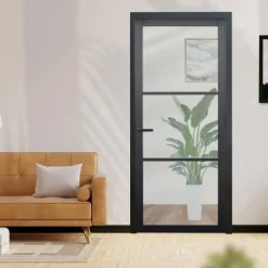 Hot Austria Binnendeur - Nero Legno - Genova Tinto - Hoogwaardig voorgelakt zwart