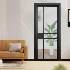 Best Austria Binnendeur - Nero Legno - Imola Tinto - Voorbehandeld zwart