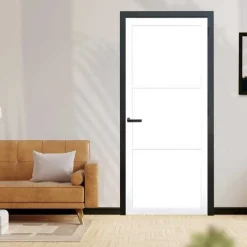 Sale Austria Binnendeur - Nero Legno - Livorno - Voorbehandeld wit