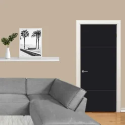 Online Svedex Binnendeur - Nova Design - NDB954 - Hoogwaardig afgelakt zwart