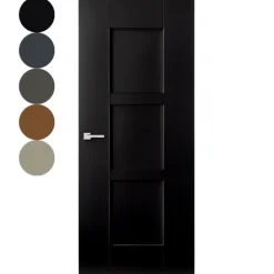 Discount Austria Binnendeur - Sense - Wave - Voorbehandeld zwart