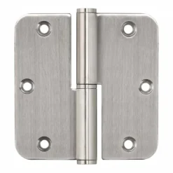 Clearance Austria Bladpaumelle RVS - stompe deur rechtsdraaiend incl schroeven 89 x 89 mm (2 st)