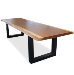 Clearance HomingXL Boomstam tafelblad - Massief Jatoba onbehandeld - Dikte 5 cm - Diverse maten