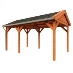 Best TrendHout Buitenverblijf zadeldak Betula - 3 meter diep