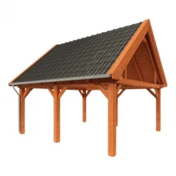 TrendHout Buitenverblijf Zadeldak XXL - 5 meter diep