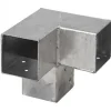 Plus Danmark Cubic hoekstuk dubbel tbv paal 7 x 7 cm