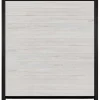 Discount C-Wood Schutting composiet co-extrusie Garda beige met zwart aluminium kader (180 x 200 cm)