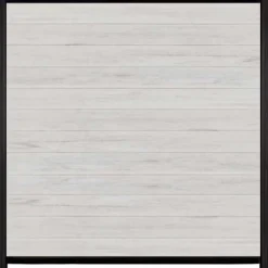 Outlet C-Wood Schutting composiet co-extrusie Garda beige met zwart aluminium kader (180 x 180 cm)