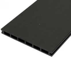 C-Wood Schutting set composiet Modular antraciet - blank alu accessoires (9,30 meter)