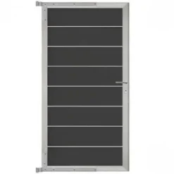 Best C-Wood Tuindeur aluminium blank frame Modular - composiet antraciet (90 x 180 cm)