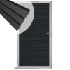 Hot C-Wood Tuindeur aluminium blank frame Rhombus Triple - composiet antraciet (90 x 180 cm)
