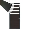 Outlet C-Wood Tuindeur aluminium antraciet frame Mix & Match - composiet antraciet (90 x 180 cm)