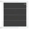 Discount C-Wood Tuinpoort aluminium wit frame Modular - composiet antraciet (90 x 90 cm)