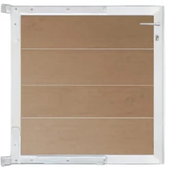 New C-Wood Tuinpoort aluminium blank frame Modular - composiet teak (90 x 90 cm)