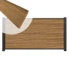Sale C-Wood Zelfbouw schutting hardhout Mix & Match Thermo Fraké - antraciet alu accessoires (180 x 90 cm)