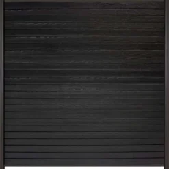 Discount C-Wood Zelfbouw schutting composiet Rhombus Double zwart - antraciet alu accessoires (180 x 180 cm)