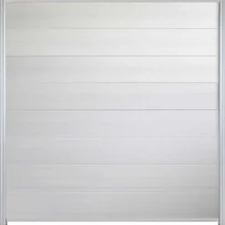Sale C-Wood Zelfbouw schutting composiet Modular wit - blank alu accessoires (180 x 180 cm)