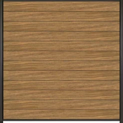 Best C-Wood Zelfbouw schutting hardhout Mix & Match Thermo Fraké - antraciet alu accessoires (180 x 180 cm)