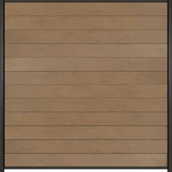 Online C-Wood Zelfbouw schutting composiet Mix & Match bruinvlam - antraciet alu accessoires (180 x 180 cm)