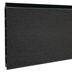 Hot C-Wood Zelfbouw schutting composiet Modular antraciet - wit alu accessoires (180 x 180 cm)
