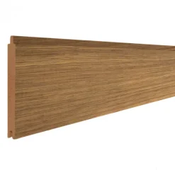 Best C-Wood Zelfbouw schutting hardhout Mix & Match Thermo Fraké - blank alu accessoires (180 x 90 cm)